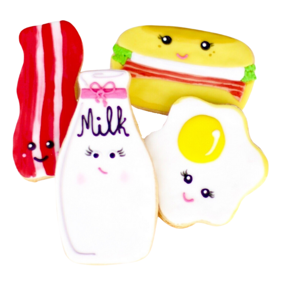 Breakfast Brunch Cookie Set