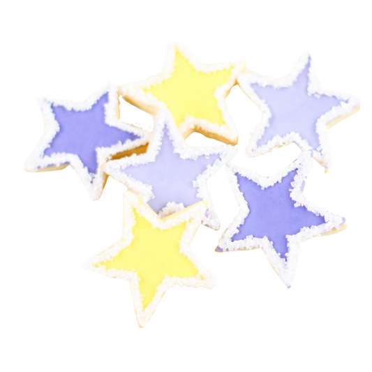 Sparkly Mini Star Cookies