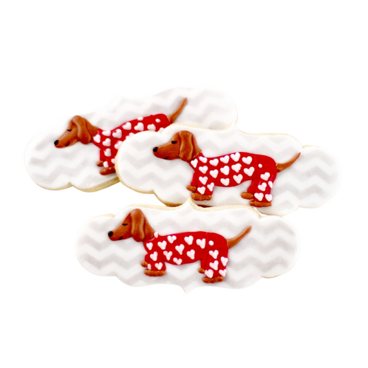 Dachshund Puppy Cookies