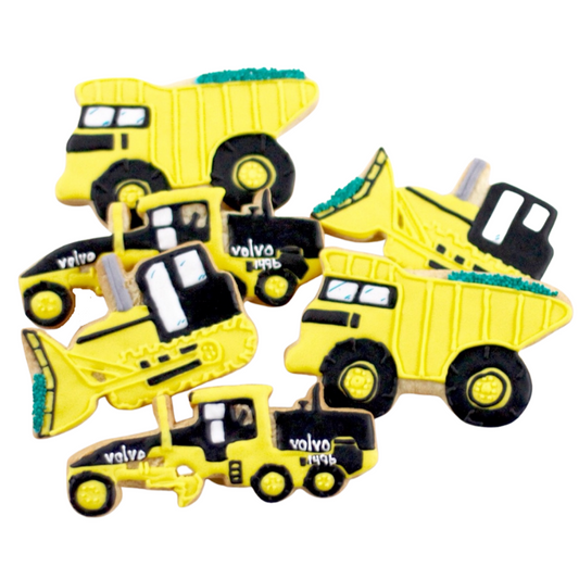 Construction Vehicle Cookie Set