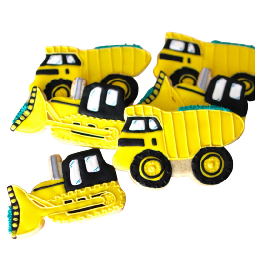 Construction Vehicle Cookie Set