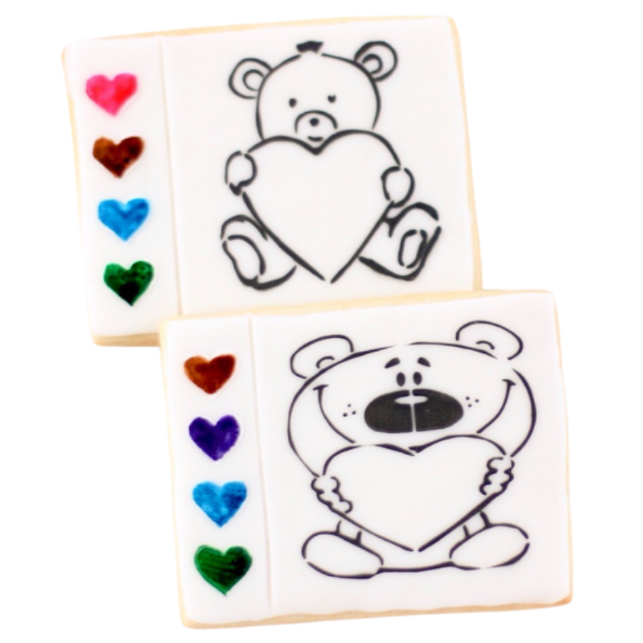 Valentine's Day Paint Your Own Cookie