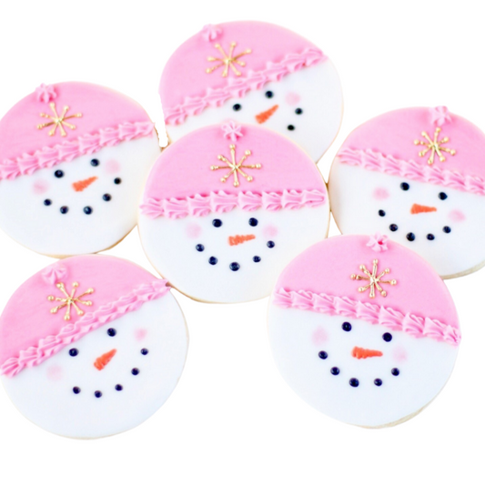 Snowman Head Cookies