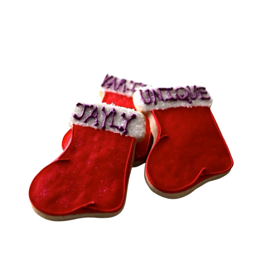 Christmas Stocking Cookies