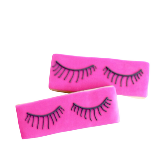 Eye Lash Cookies
