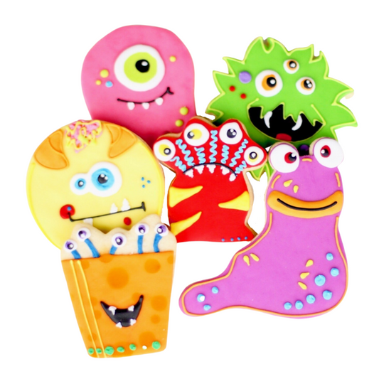 Silly Monster Cookie Set