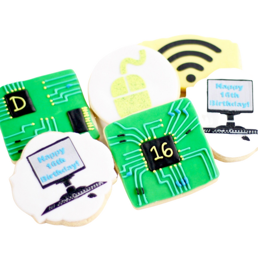 Computer Geek Cookie Set