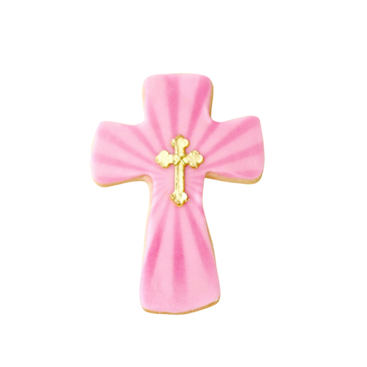 Sunburst Cross Cookies
