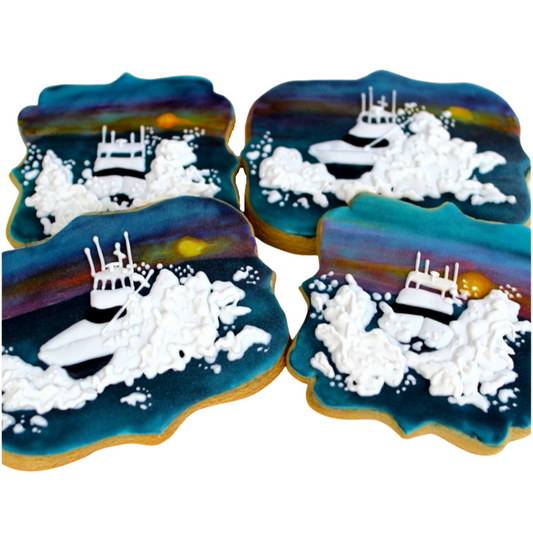 Fishing Boat Cookie Set