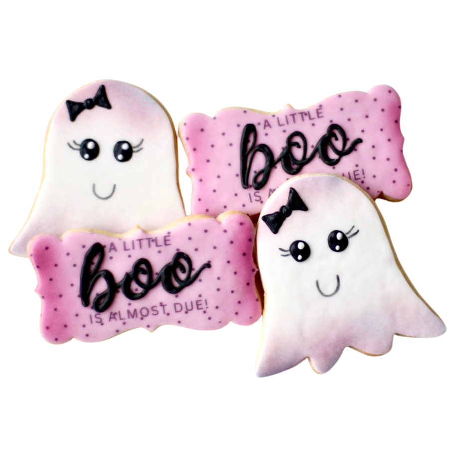 Little Baby Boo Ghost Cookie Set