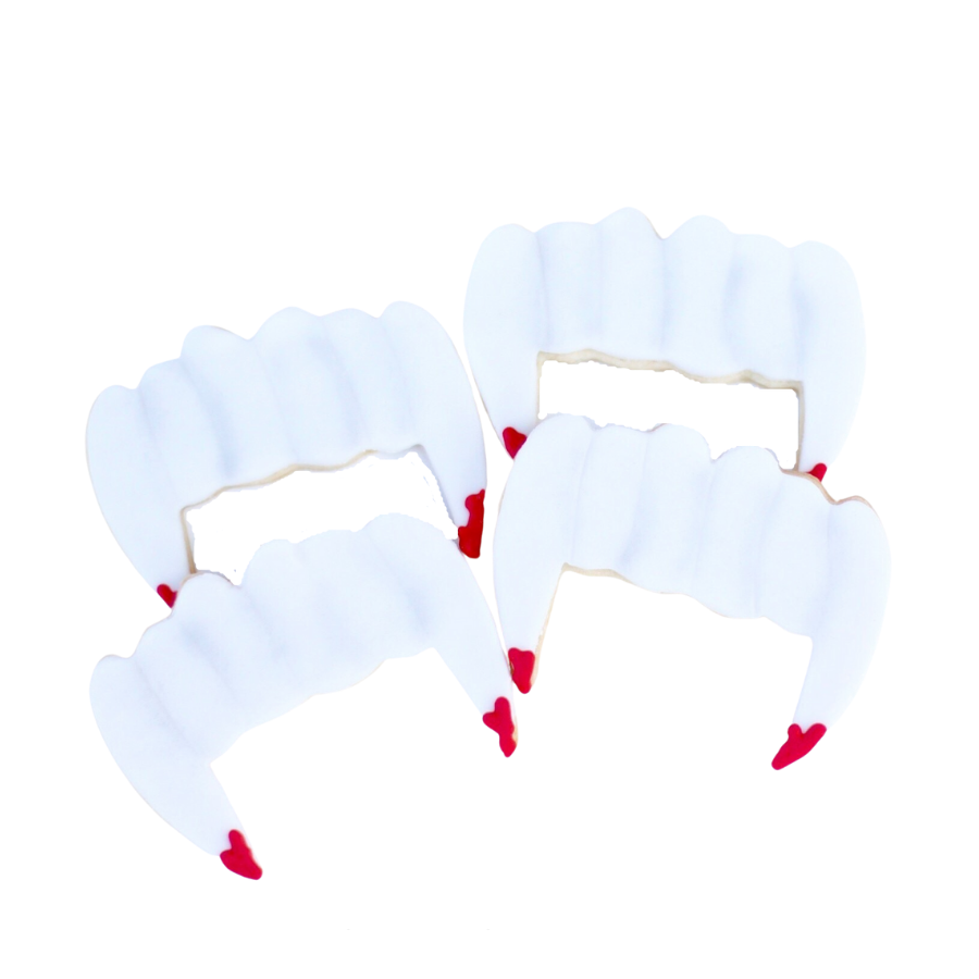 Vampire Fang Cookies