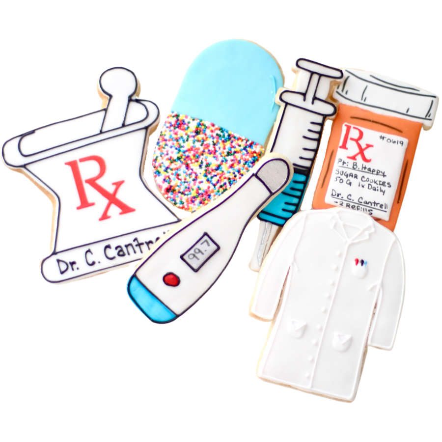 Personalizable Medical Cookie Set