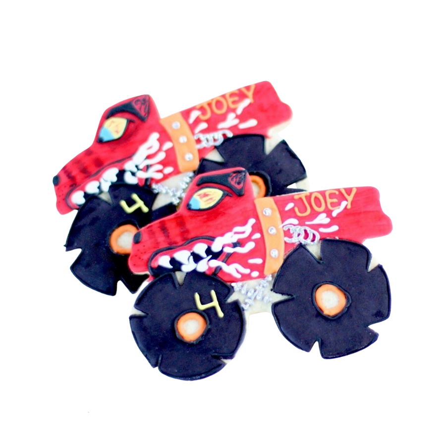 Monster Truck Cookies