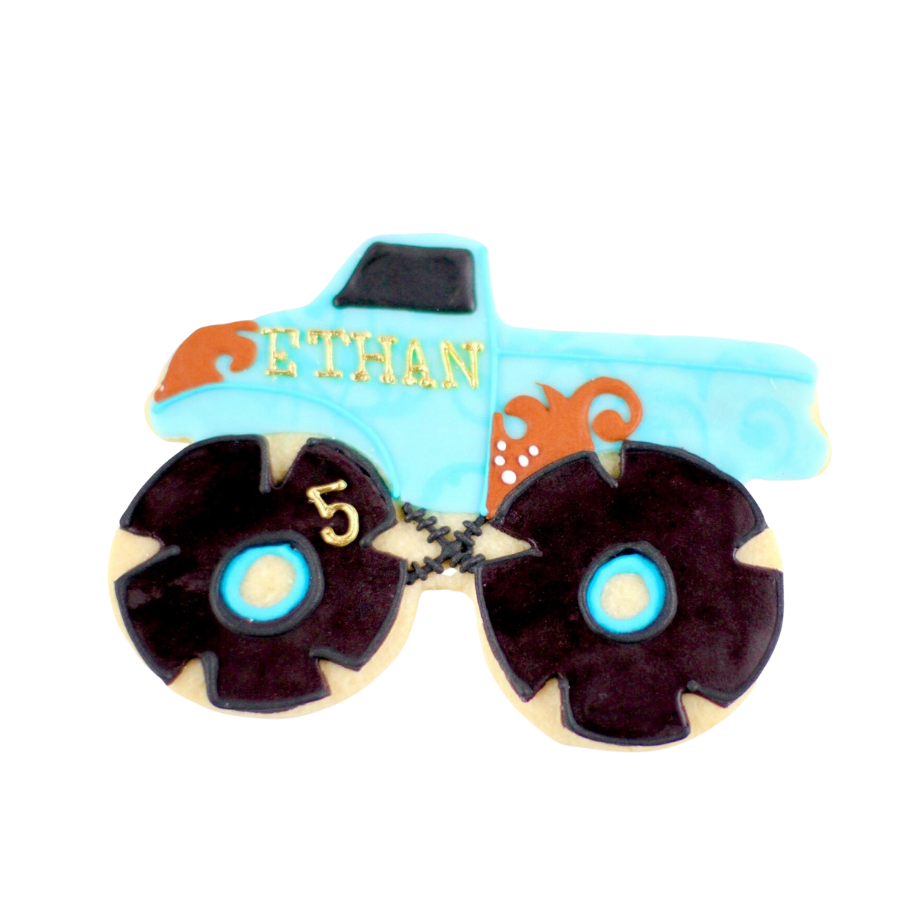 Monster Truck Cookies