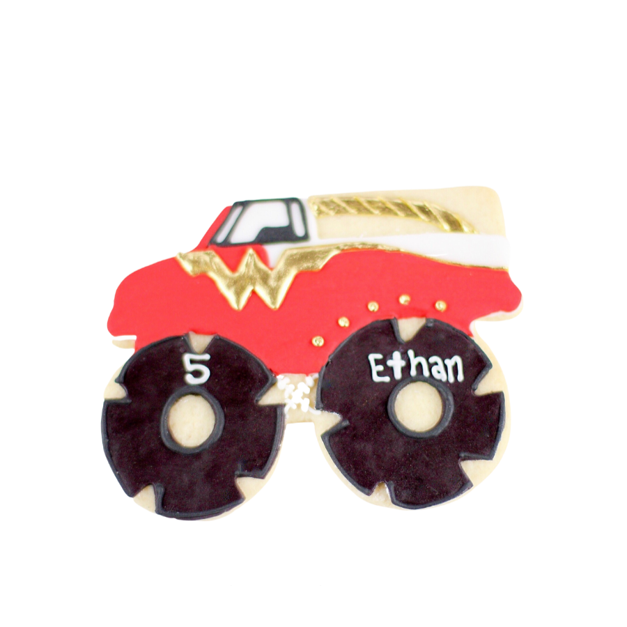 Monster Truck Cookies