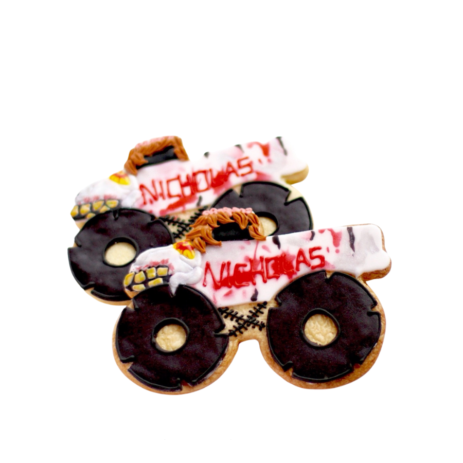 Monster Truck Cookies