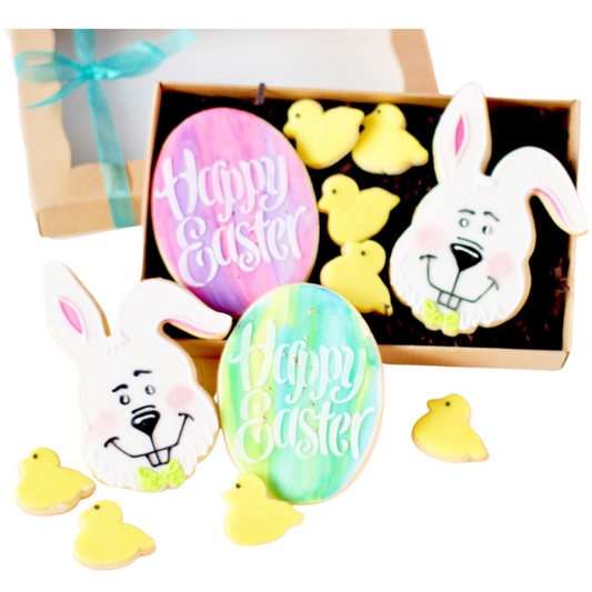 6 Ct. Easter Bunny and Egg Cookie Boxed Set