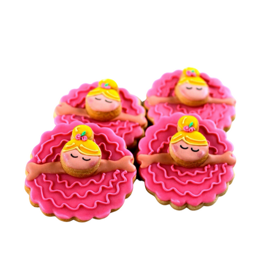 Ballerina Dancer Cookies