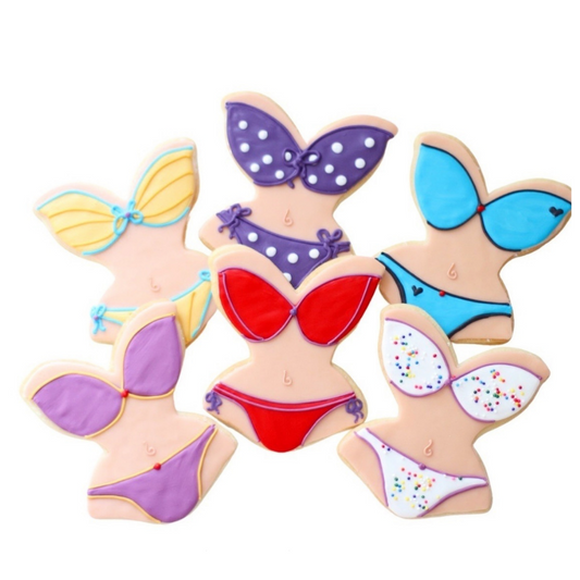 Bikini Swimsuit Cookies