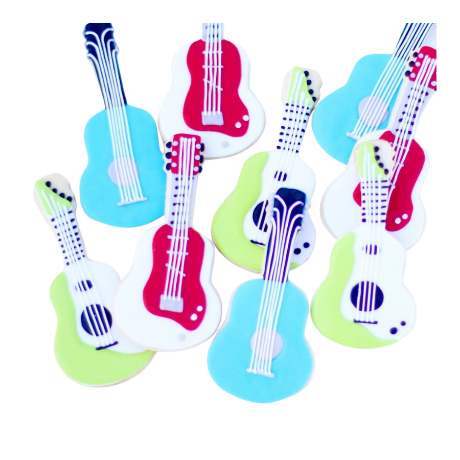 Electric Guitar Cookies