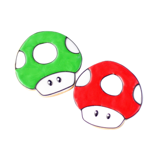 Mario Mushroom Cookies