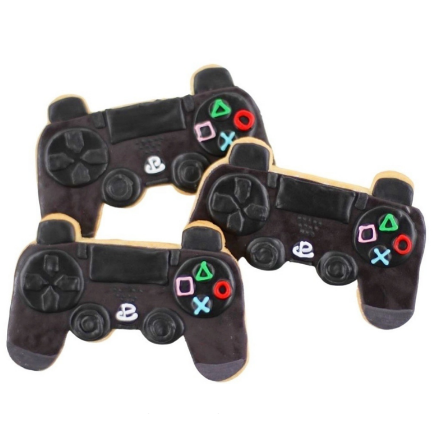 Video Game Controller Cookies