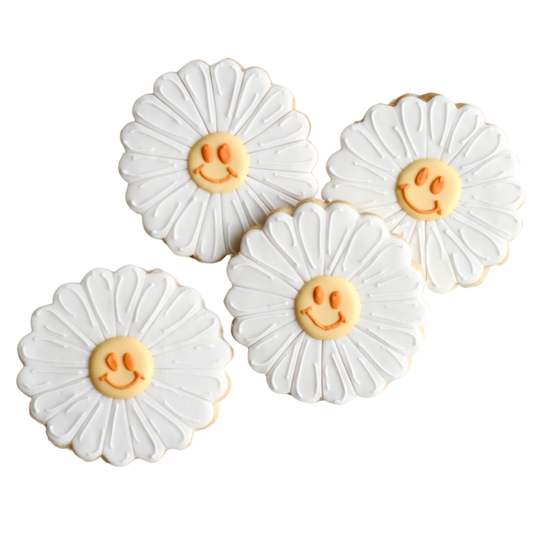 Smiling Daisy Cookies