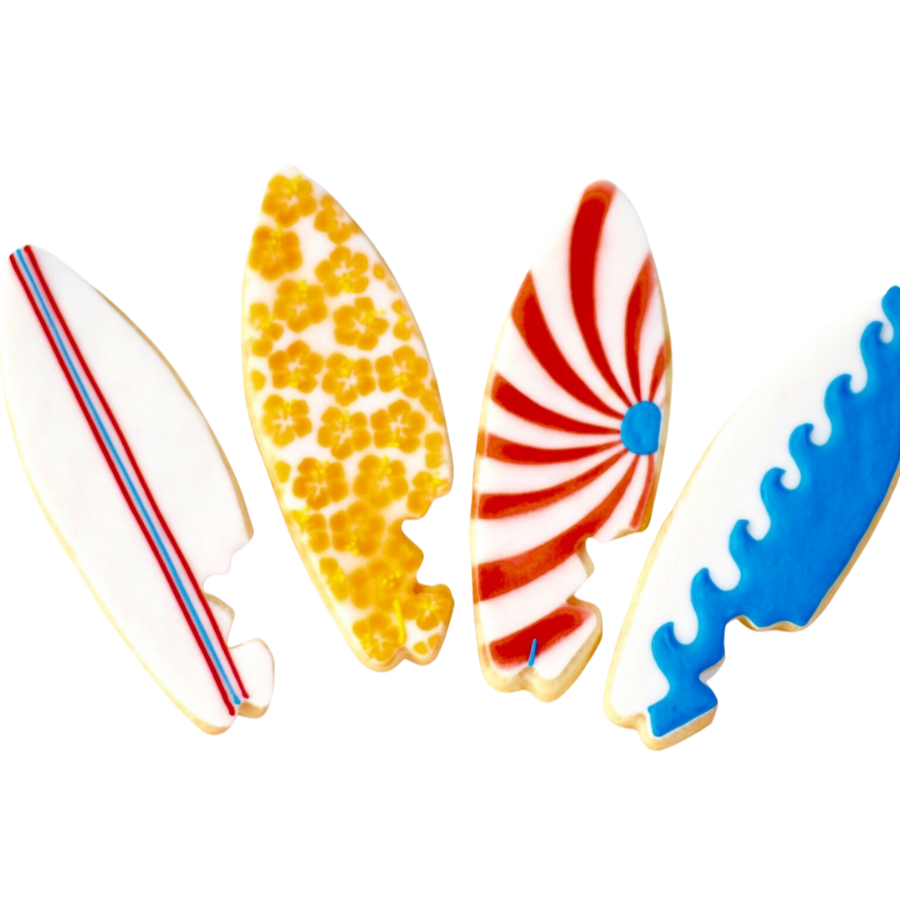 Surfboard Cookies