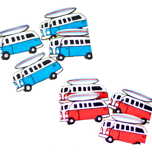 VW Surf Van Cookies