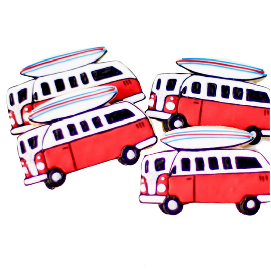 VW Surf Van Cookies