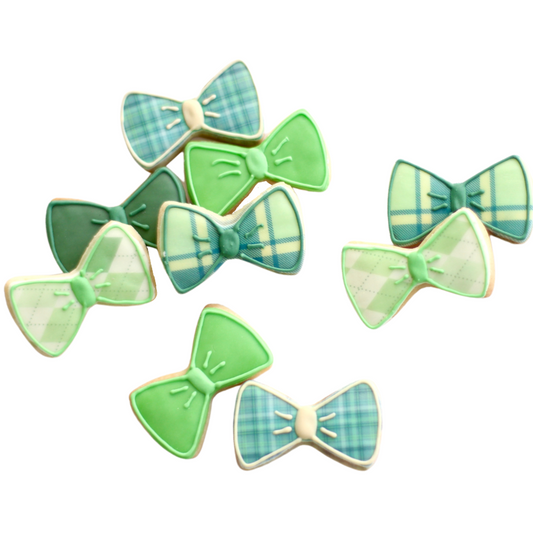 Mini Bow Tie Cookie Set