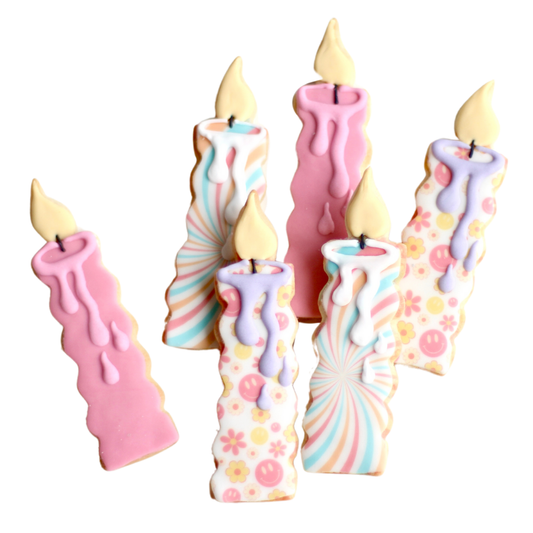 Birthday Candle Cookies