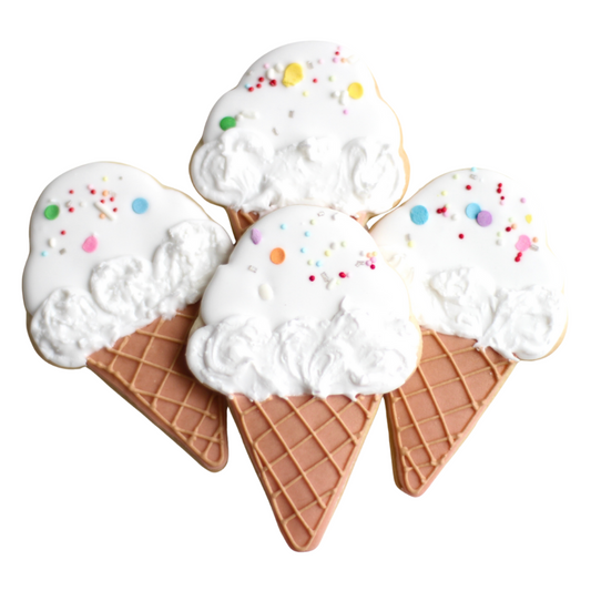Ice Cream Cone Cookies