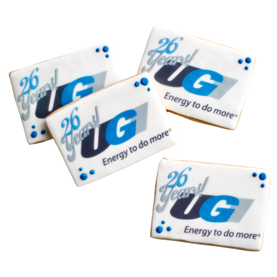 Business Logo Printed Cookies