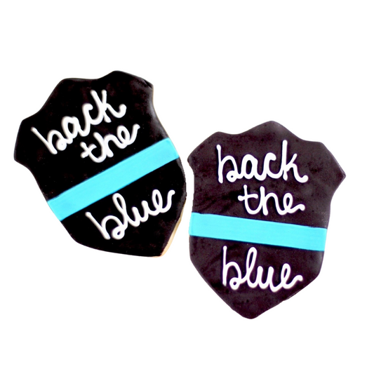 Police Badge Cookies