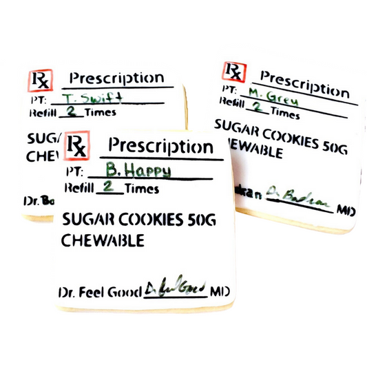 Prescription Pad Cookies