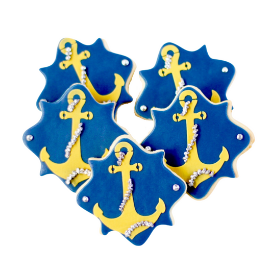 Anchor Plaque Cookies