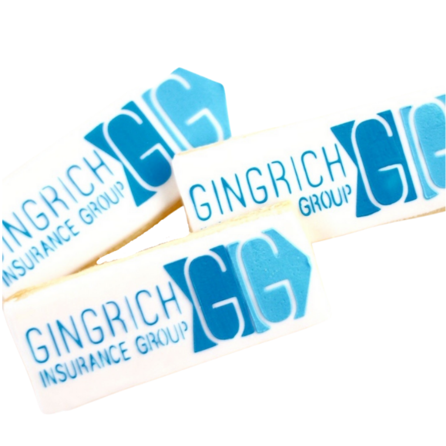 Business Logo Printed Cookies