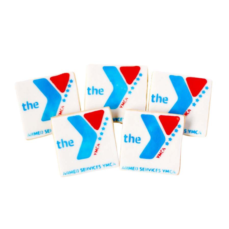 Business Logo Printed Cookies