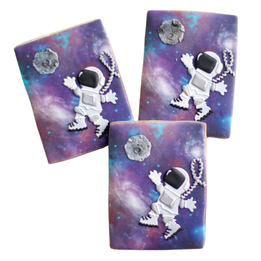 Astronaut in Space Cookies