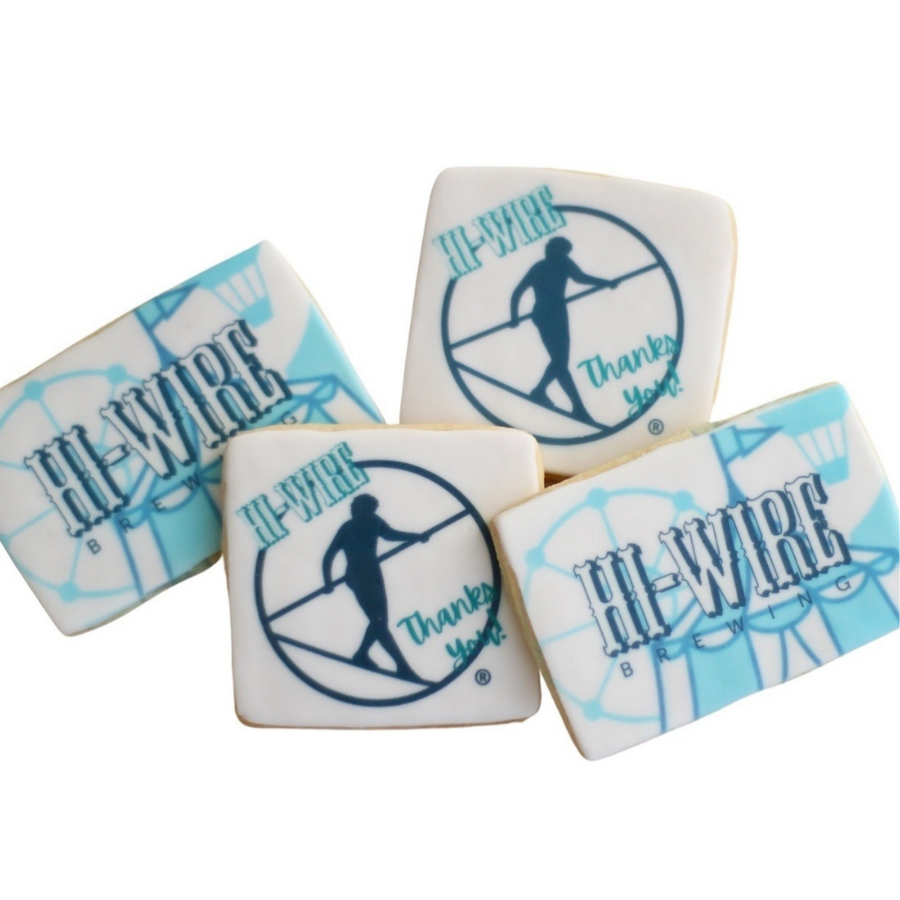 Business Logo Printed Cookies