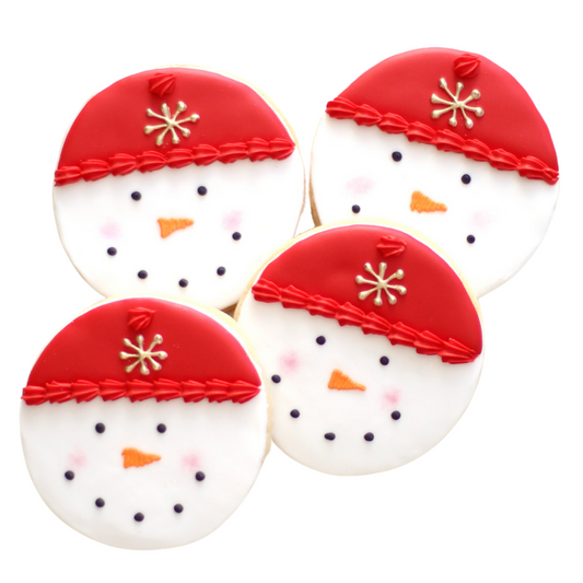 Snowman Head Cookies