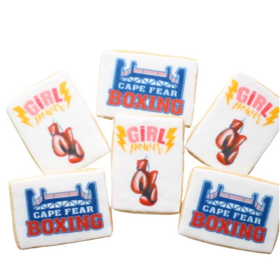 Business Logo Printed Cookies