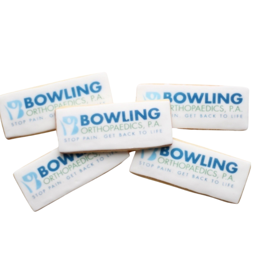 Business Logo Printed Cookies