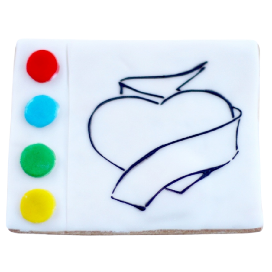 Valentine's Day Paint Your Own Cookie