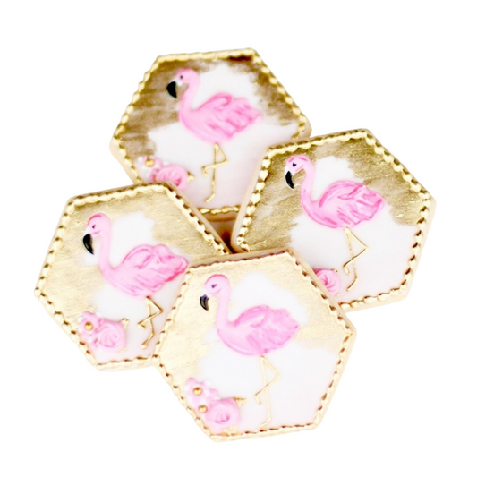 Pink Flamingo Cookies