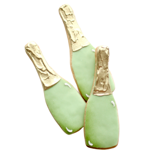 Champagne Bottle Cookies