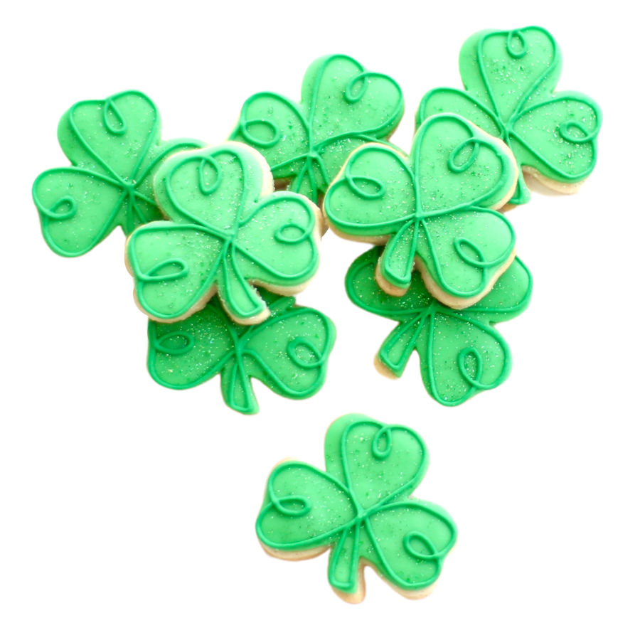 Lucky Clover Cookies