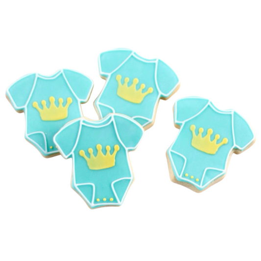 Customizable Baby Onesie Cookies