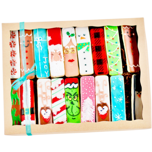 8 Pc. Christmas Cookie Stick Gift Box Set